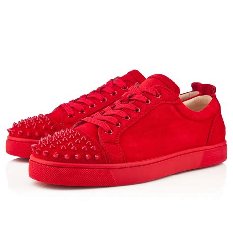 shoes with red bottoms men's